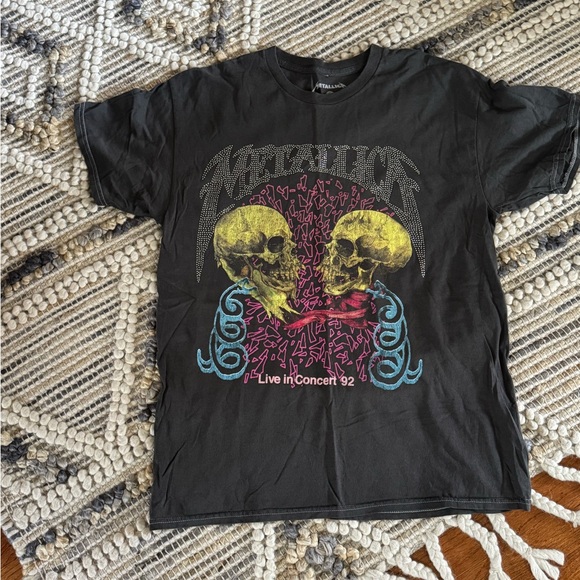 Metallica Rhinestone Tee - Picture 2 of 6